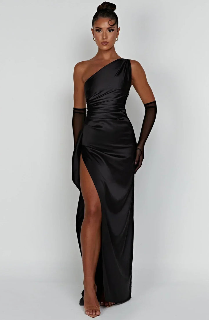 Malina | Women One Shoulder Winter Formal Dress