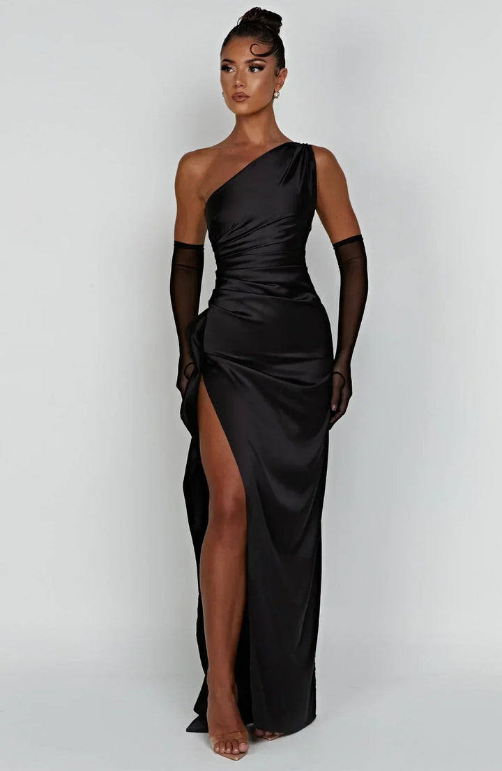 Malina | Women One Shoulder Winter Formal Dress