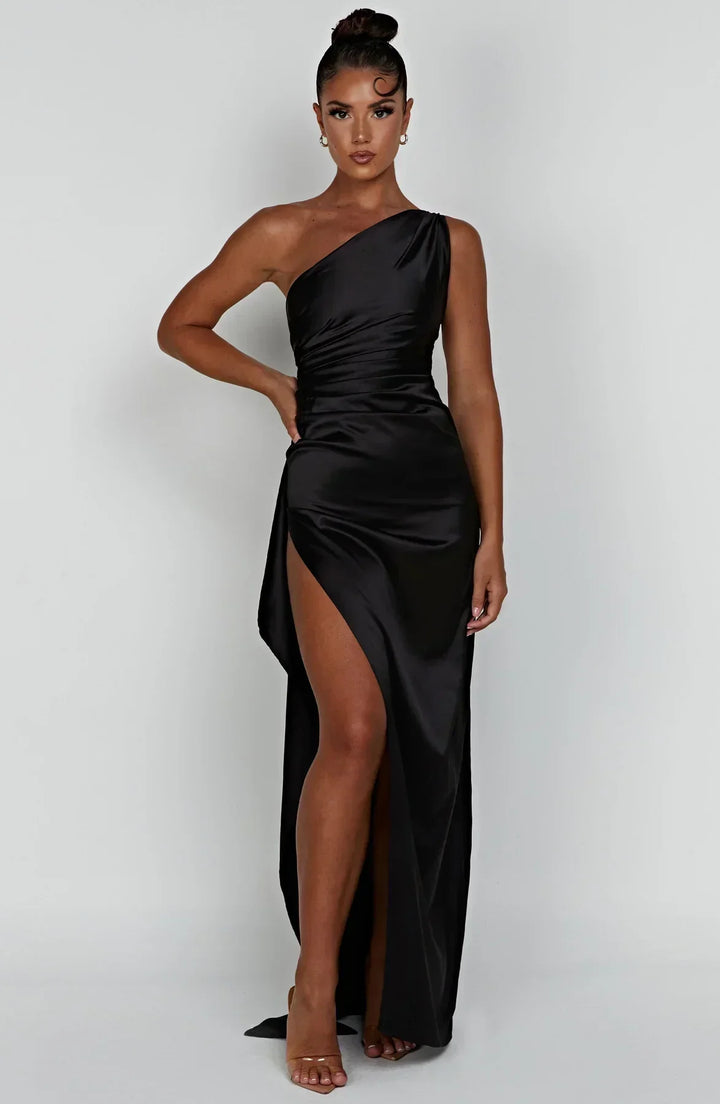 Malina | Women One Shoulder Winter Formal Dress