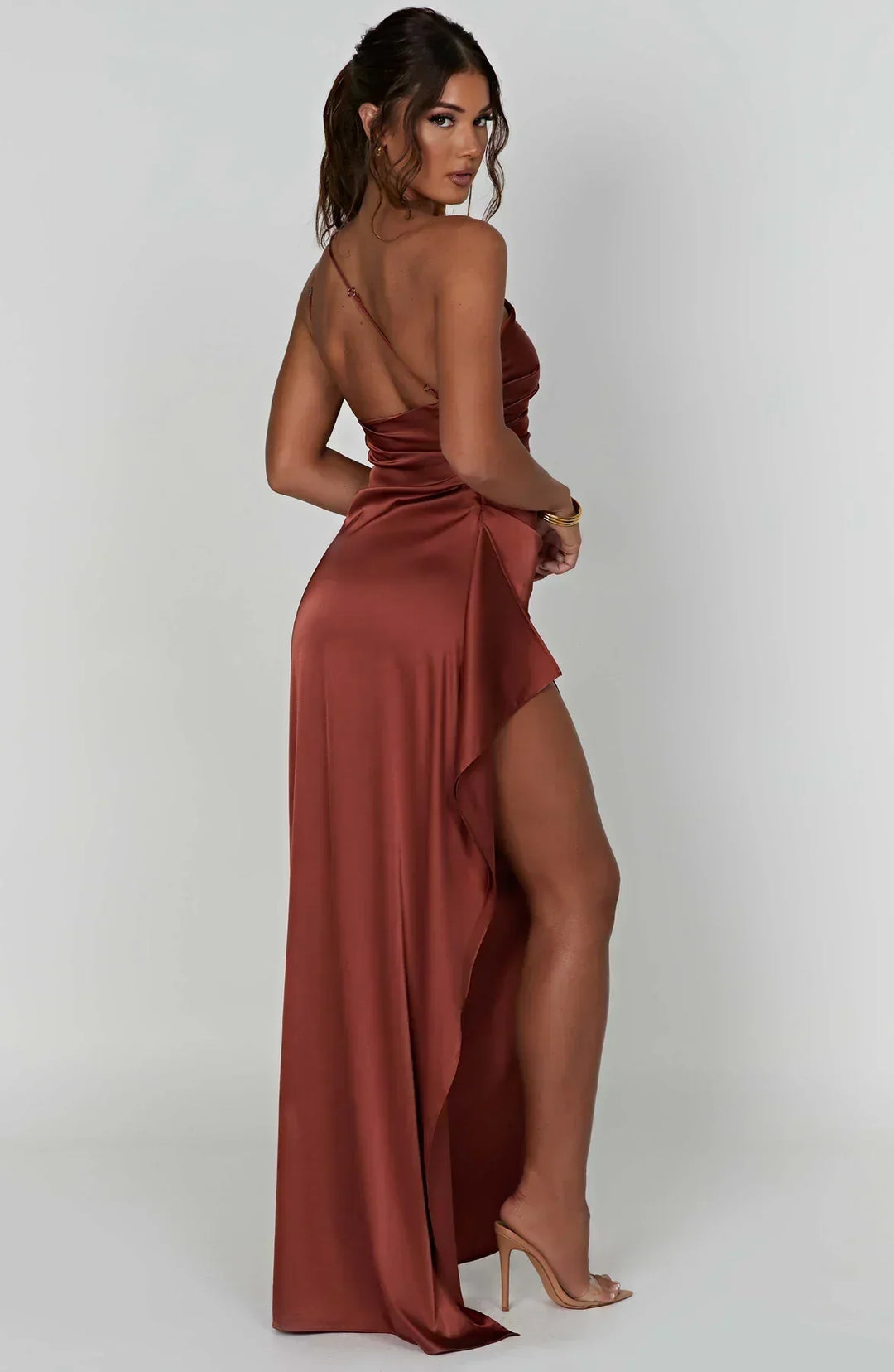 Malina | Women One Shoulder Winter Formal Dress