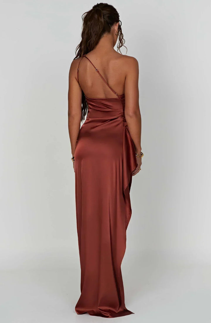 Malina | Women One Shoulder Winter Formal Dress