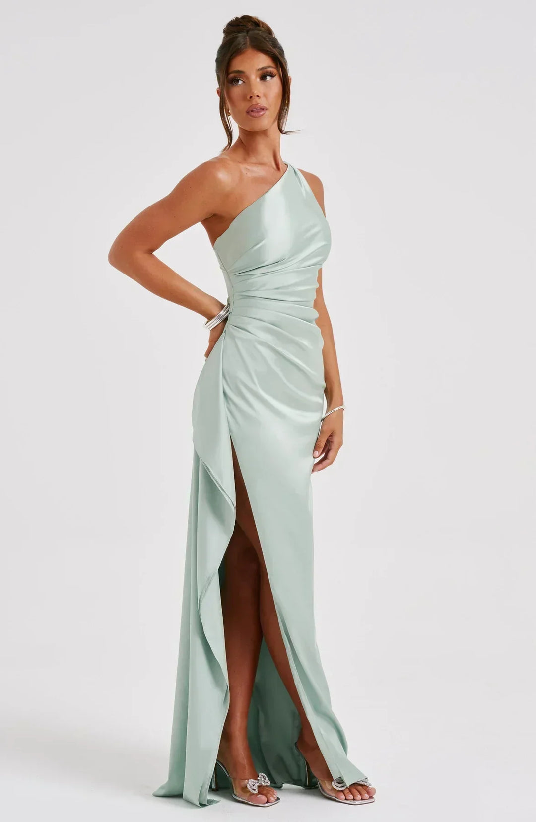 Malina | Women One Shoulder Winter Formal Dress