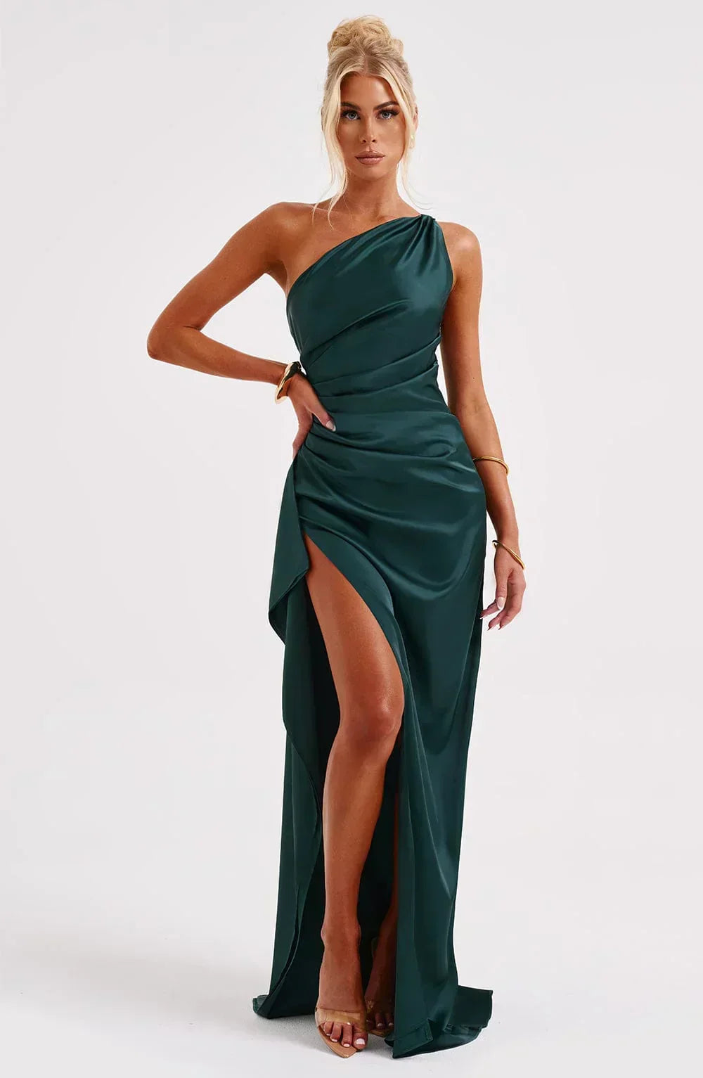 Malina | Women One Shoulder Winter Formal Dress