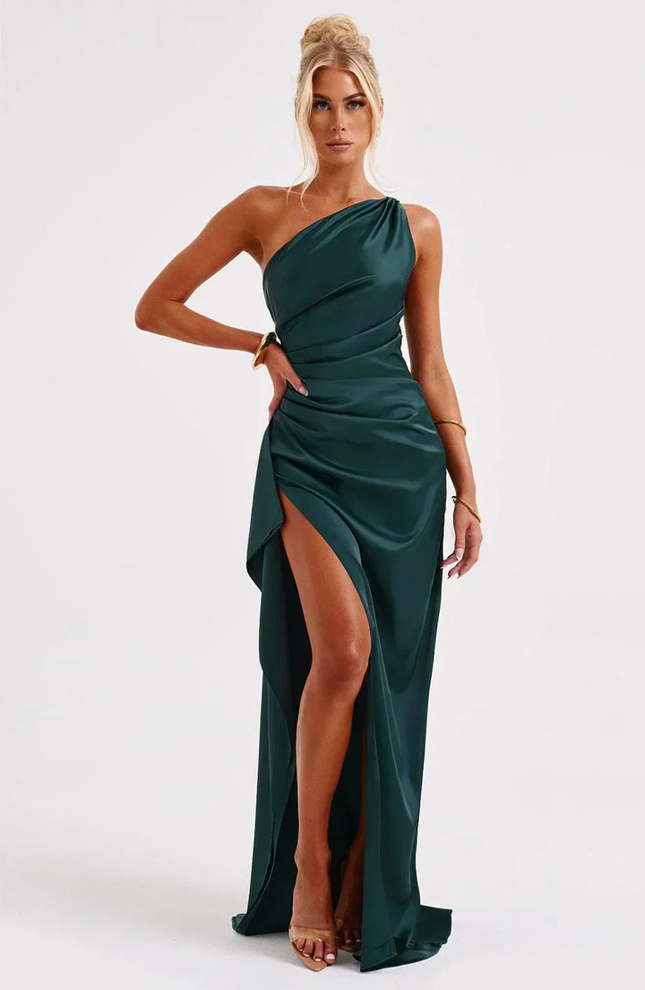 Malina | Women One Shoulder Winter Formal Dress