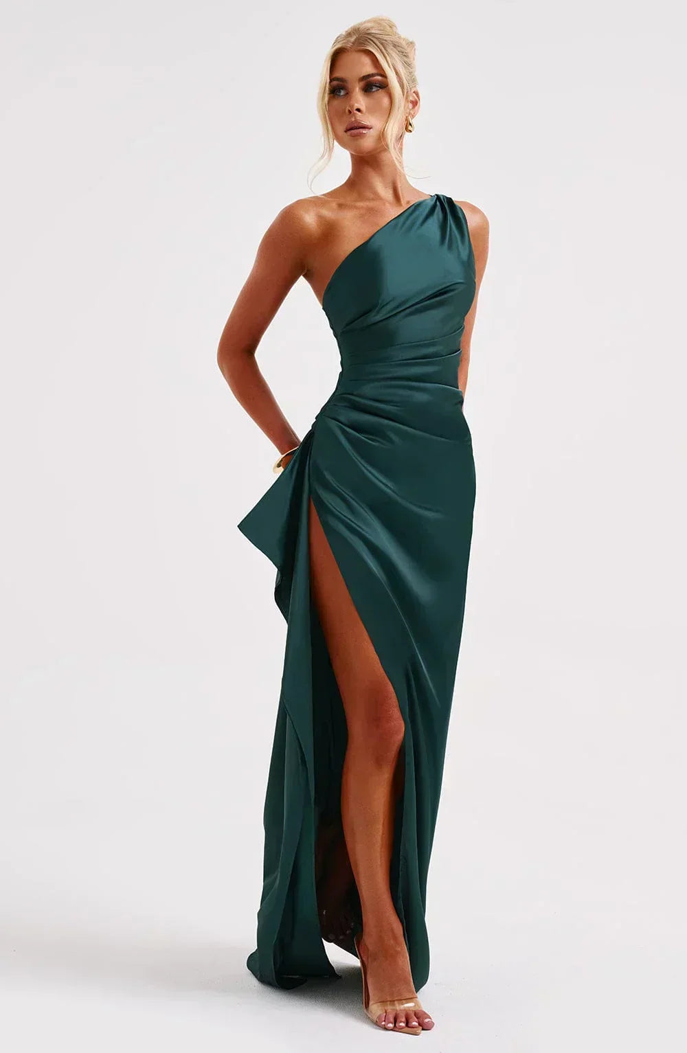 Malina | Women One Shoulder Winter Formal Dress