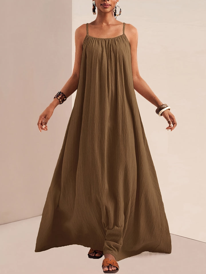 Parker | Women's Spaghetti Strap Gauze Maxi Dress