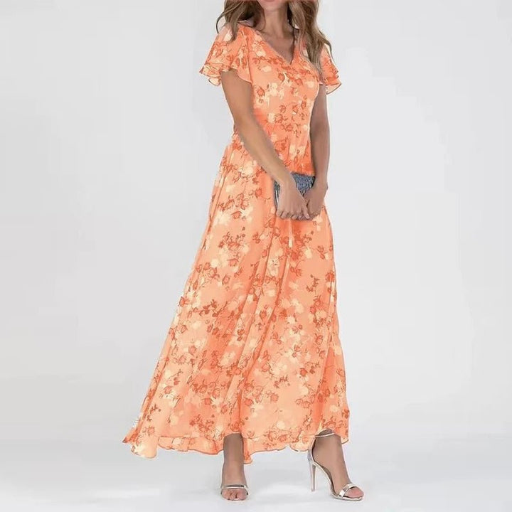 Clara | Women's Floral Maxi Dress