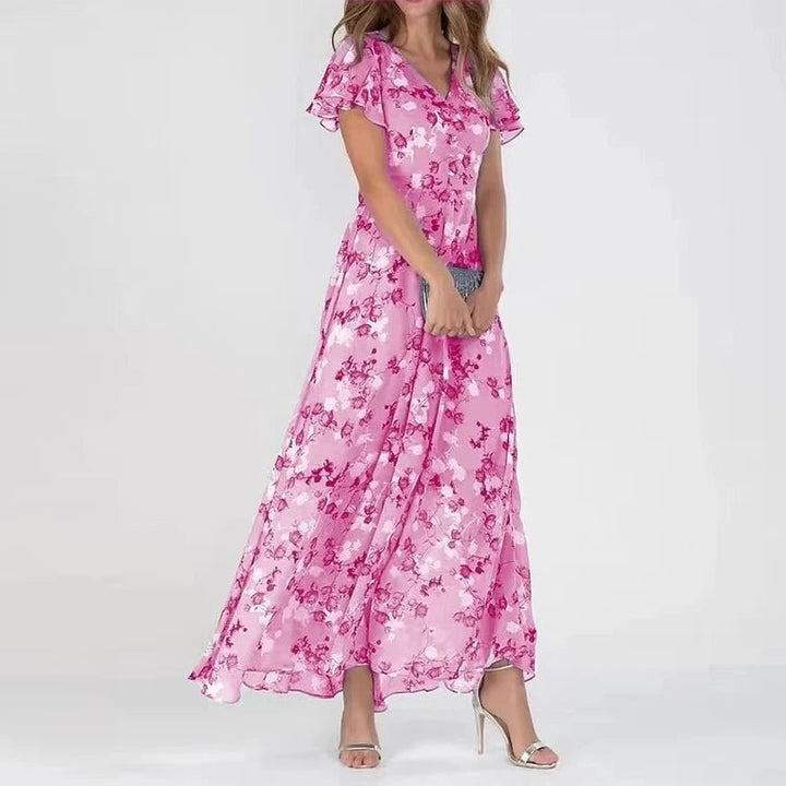 Clara | Women's Floral Maxi Dress