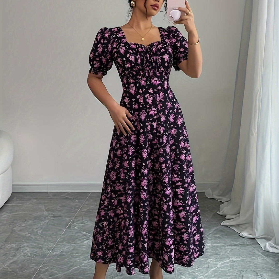 Monica | Women's Floral Maxi Dress