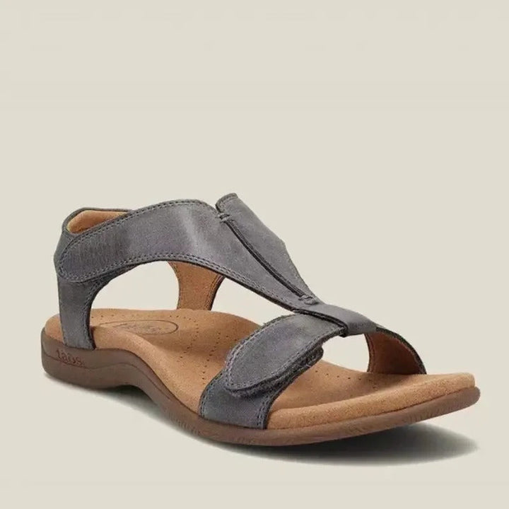 Stone | Women's Denim Adjustable Strap Office Sandals