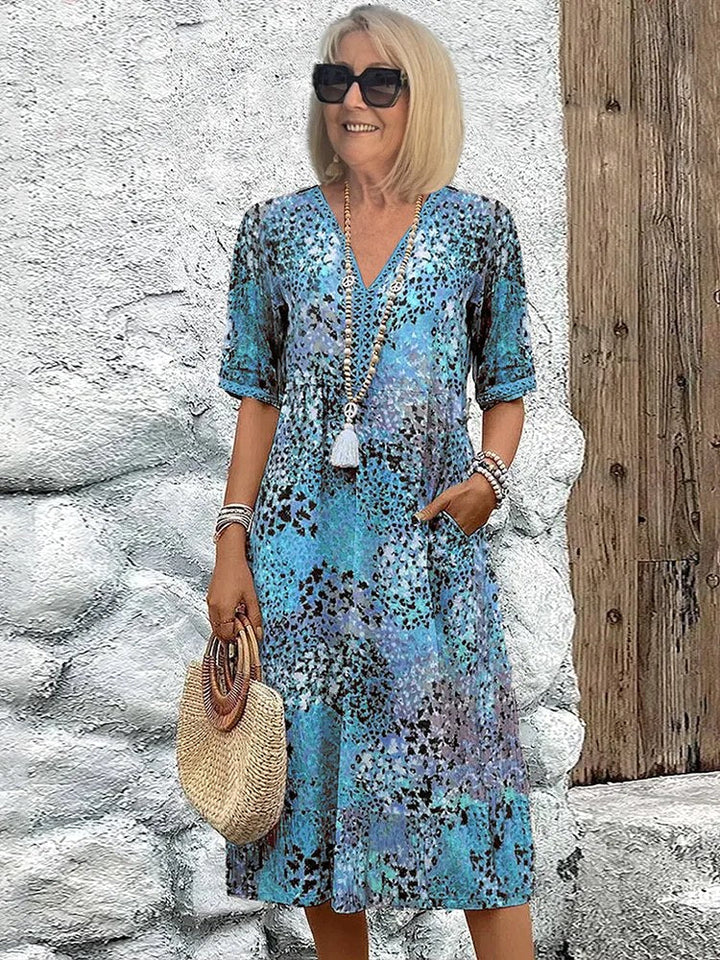 Frankie | Women's Floral Midi Sundress