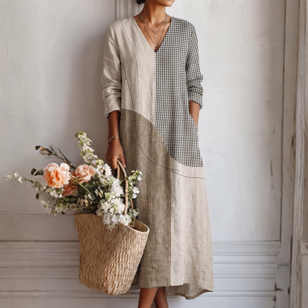 Roisin | Women Patchwork Print Sundress