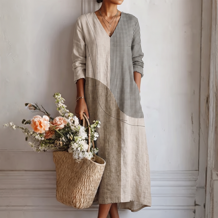 Roisin | Women Patchwork Print Sundress