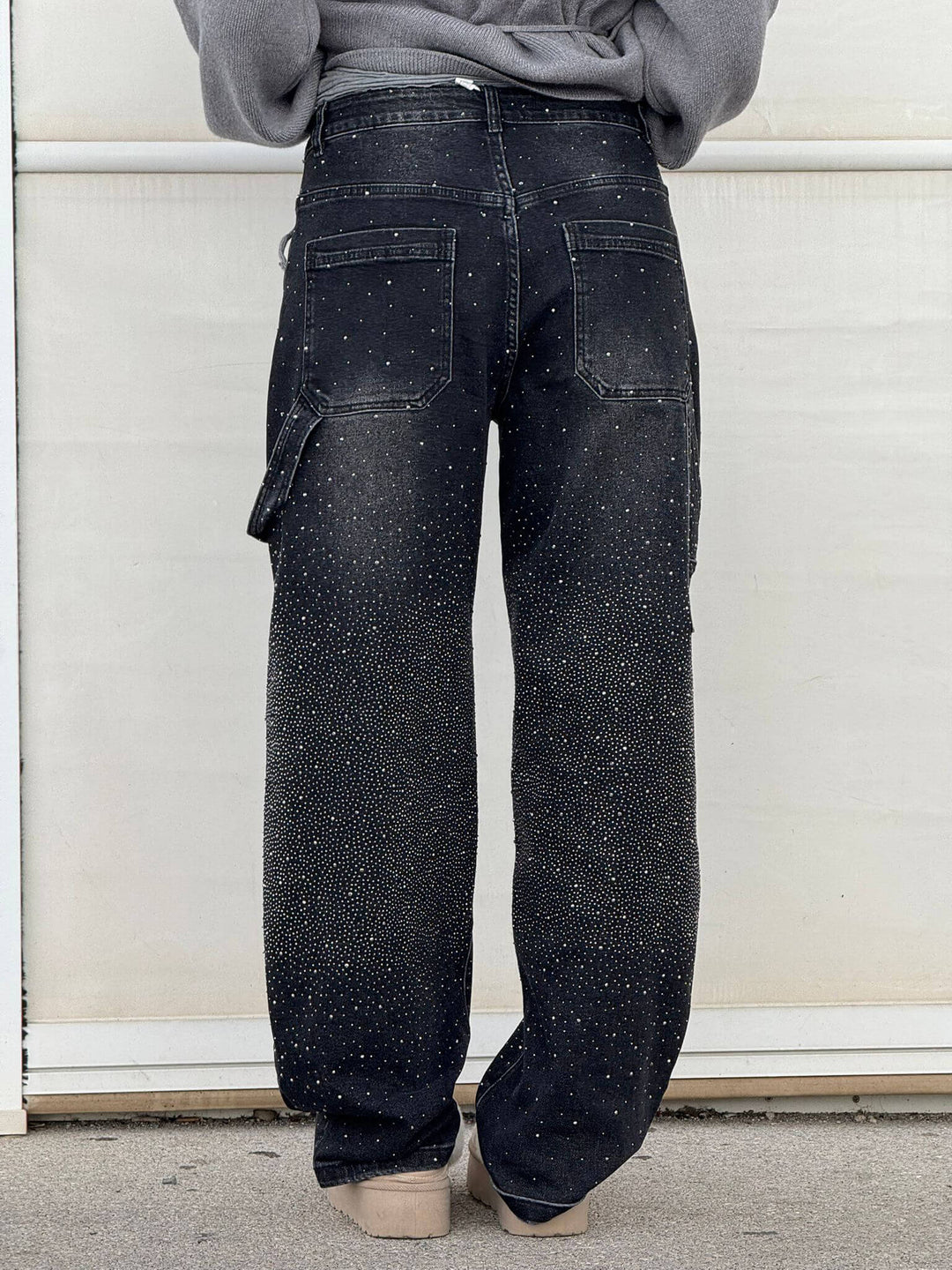 Galilea | Women's Denim Wide Leg Pockets Casual Relaxed Jeans