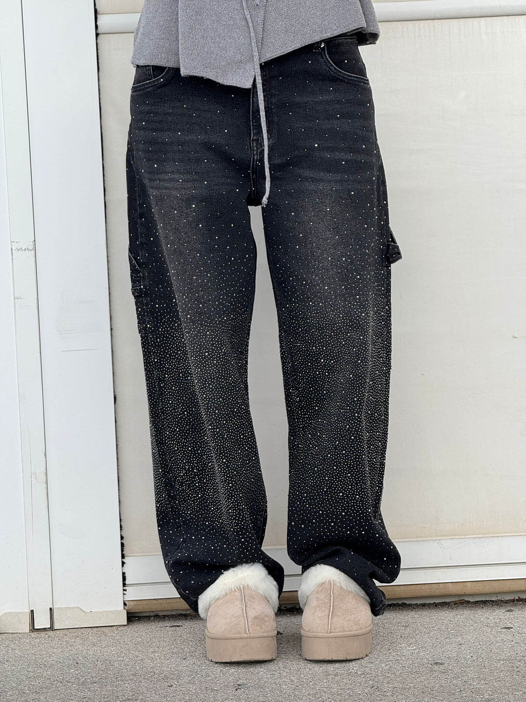 Galilea | Women's Denim Wide Leg Pockets Casual Relaxed Jeans