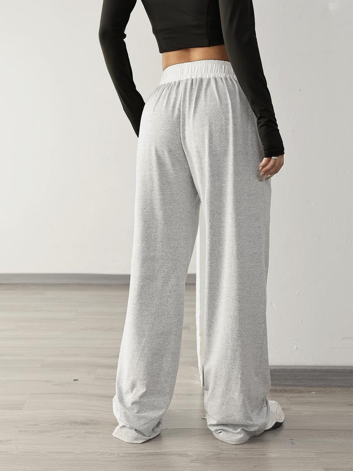 Boudica | Women Fleece Wide Leg Sweatpants