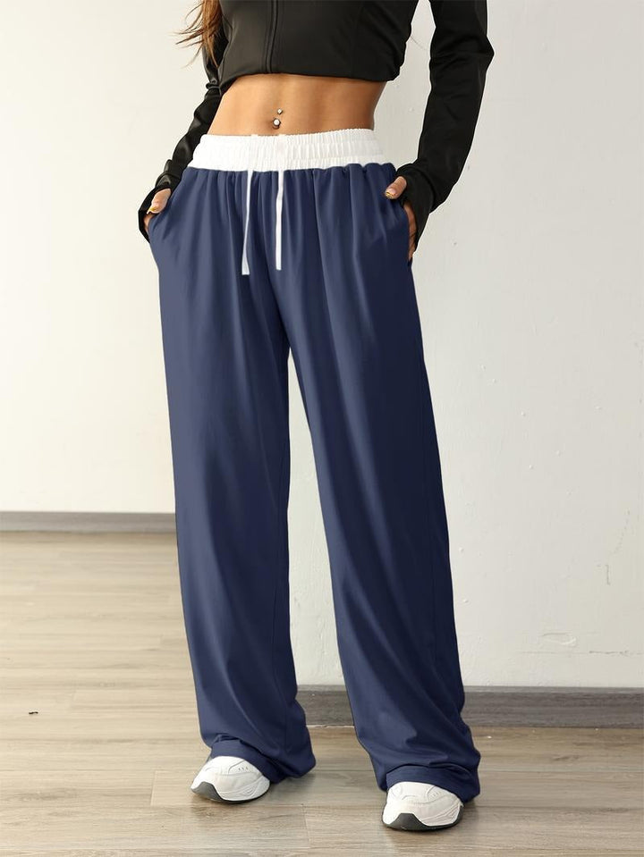 Boudica | Women Fleece Wide Leg Sweatpants