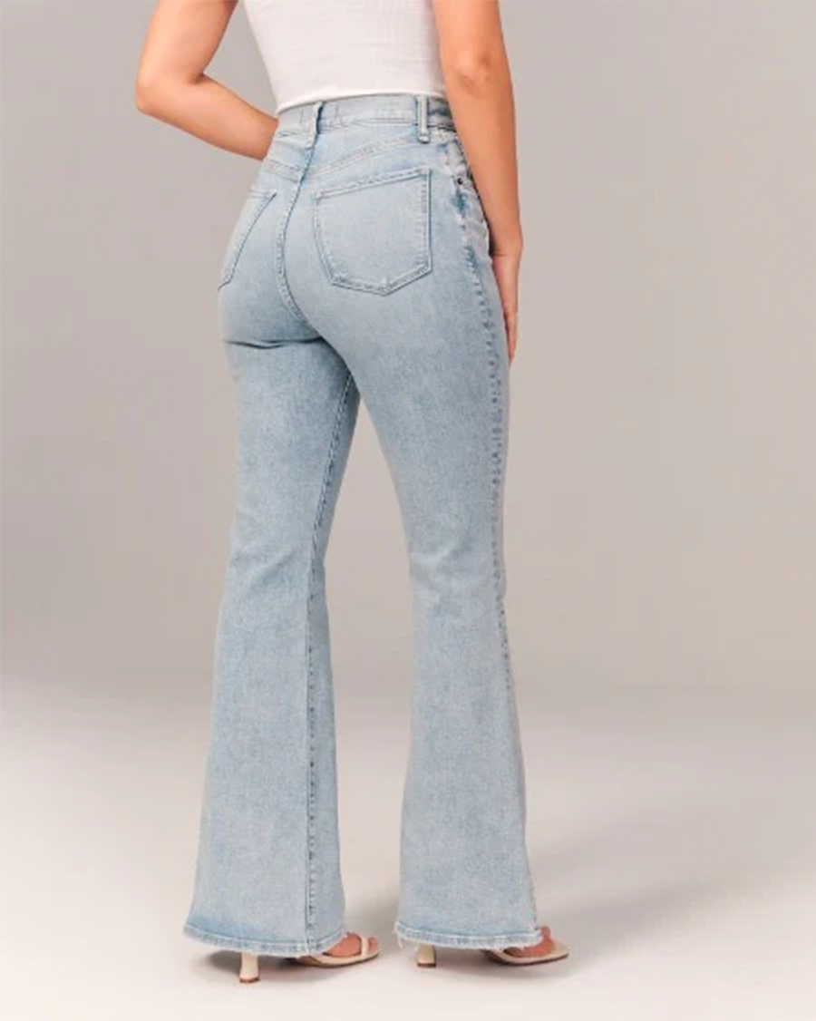 Loretta | Women's Denim Flare Casual Vintage Relaxed Jeans