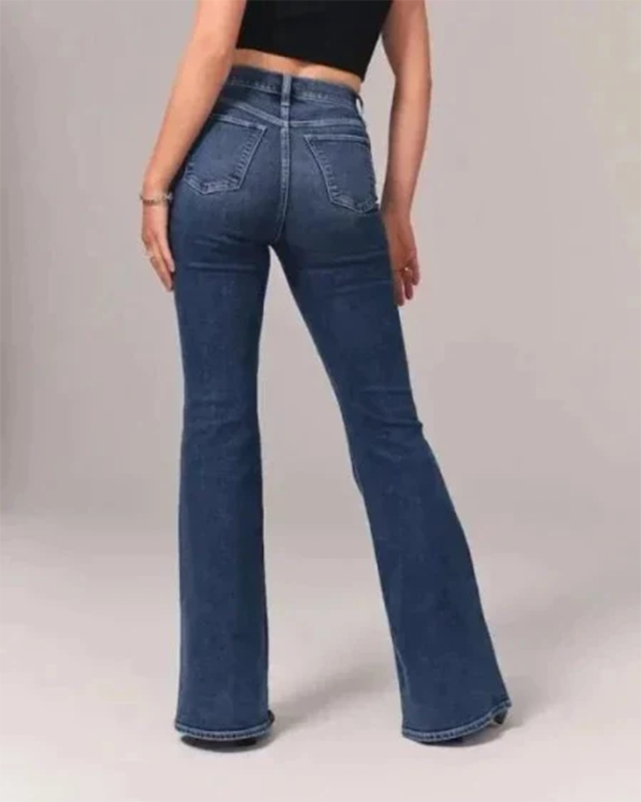 Loretta | Women's Denim Flare Casual Vintage Relaxed Jeans