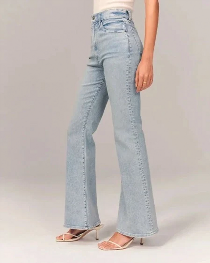 Loretta | Women's Denim Flare Casual Vintage Relaxed Jeans