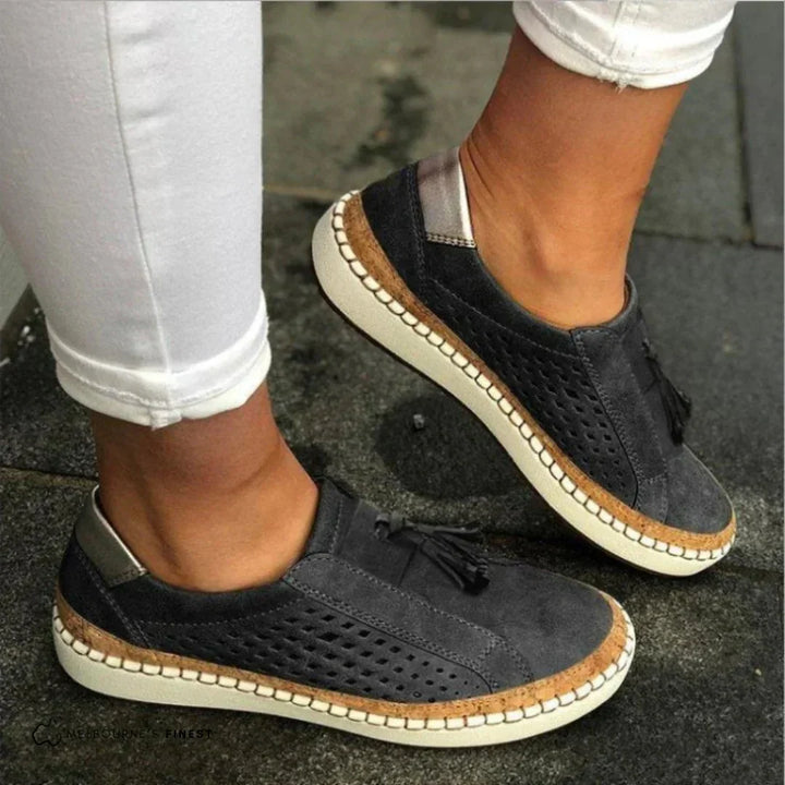 Peony | Women Tassel Slip On Sneakers