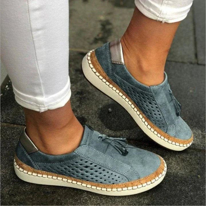Peony | Women Tassel Slip On Sneakers