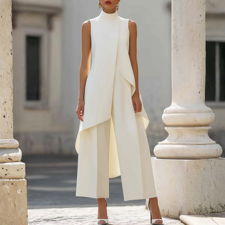 Rhea | Women Drop Waist Wide Leg Jumpsuit