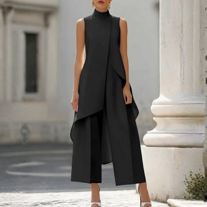 Rhea | Women Drop Waist Wide Leg Jumpsuit