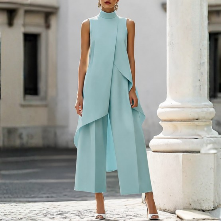 Rhea | Women Drop Waist Wide Leg Jumpsuit