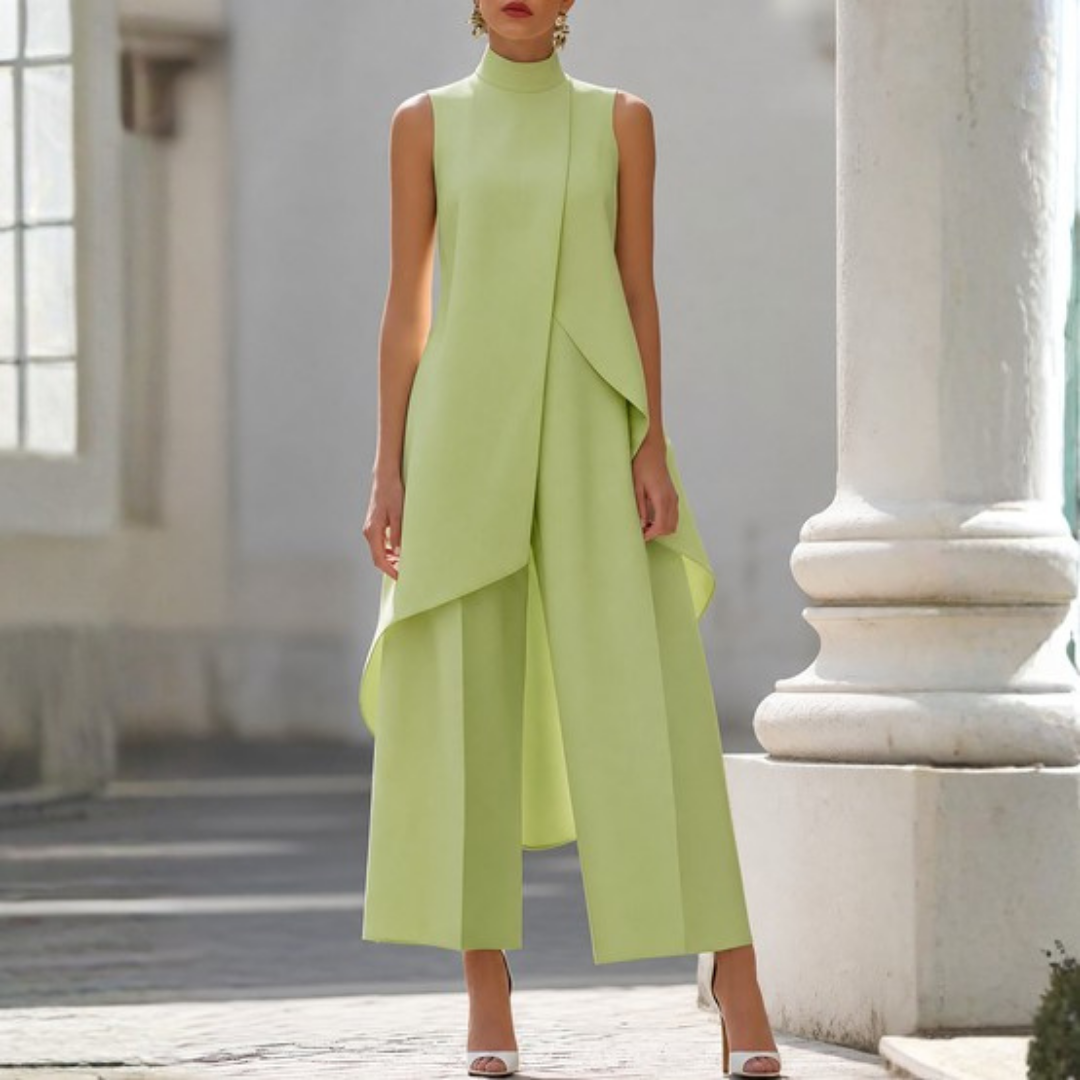 Rhea | Women Drop Waist Wide Leg Jumpsuit