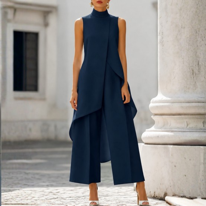 Rhea | Women Drop Waist Wide Leg Jumpsuit