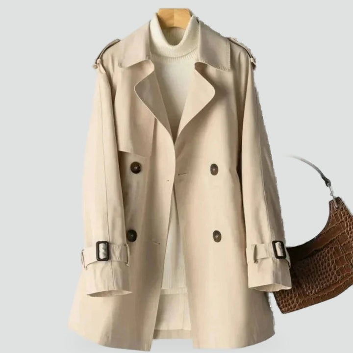 Zephyrine | Women Classic Double Breasted Trench Coat