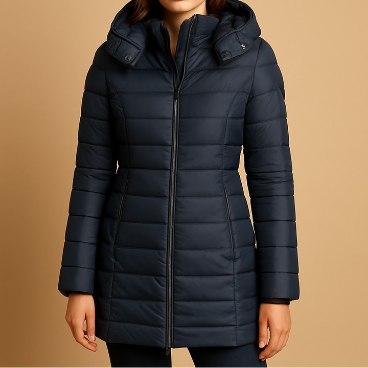 Deirdre | Women Hooded Nylon Puffer Jacket