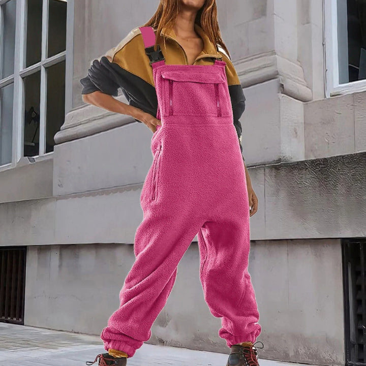 Urania | Women Fleece Overall Jumpsuit