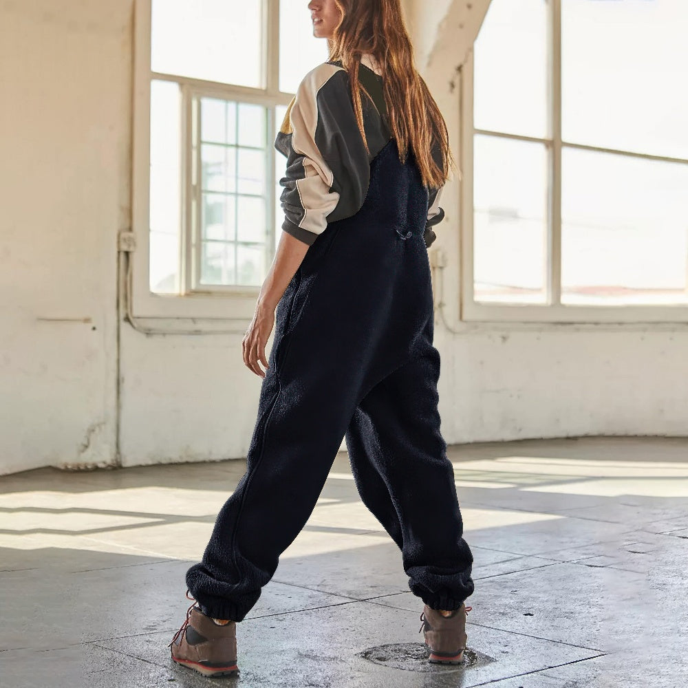 Urania | Women Fleece Overall Jumpsuit