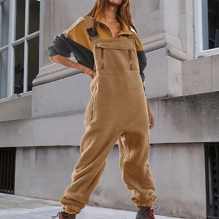 Urania | Women Fleece Overall Jumpsuit