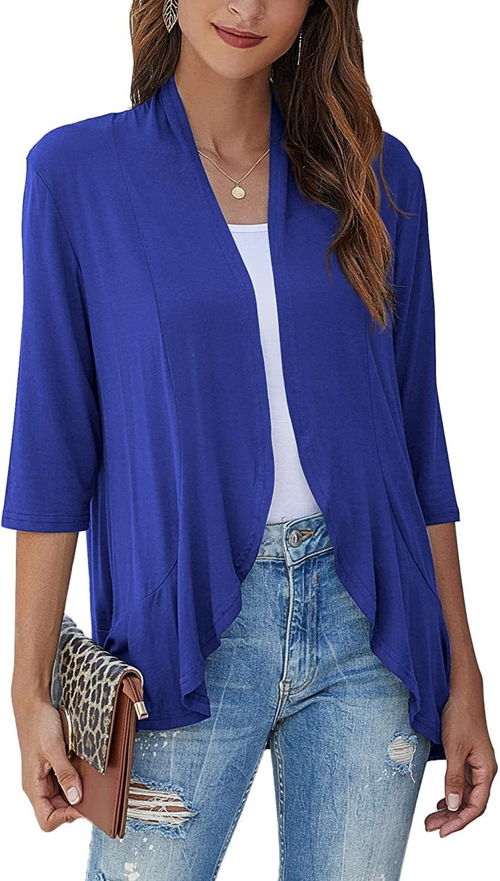 Bethan | Women Open Front Draped Cardigan