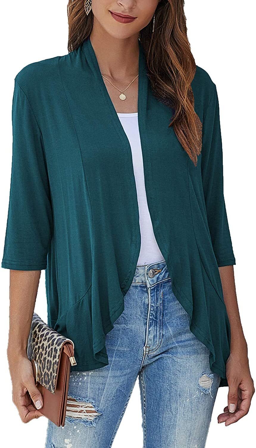 Bethan | Women Open Front Draped Cardigan