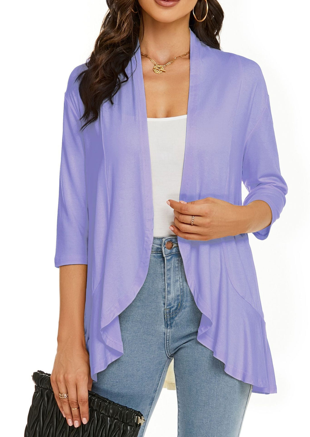 Bethan | Women Open Front Draped Cardigan