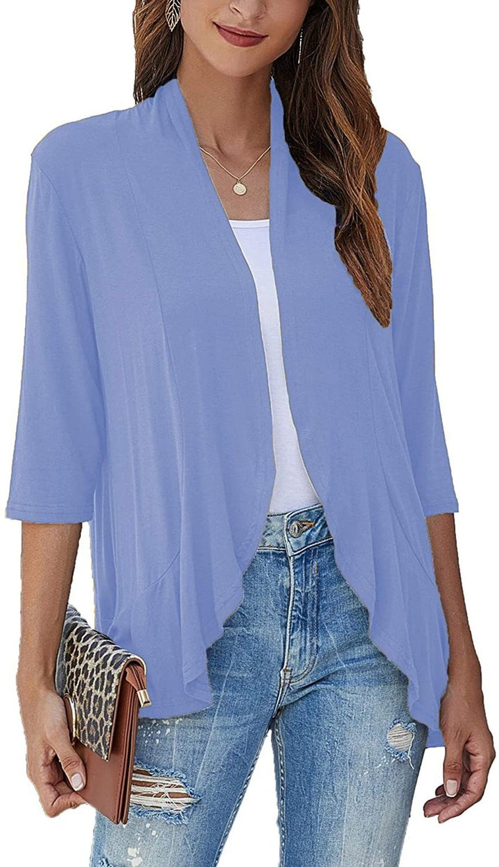 Bethan | Women Open Front Draped Cardigan
