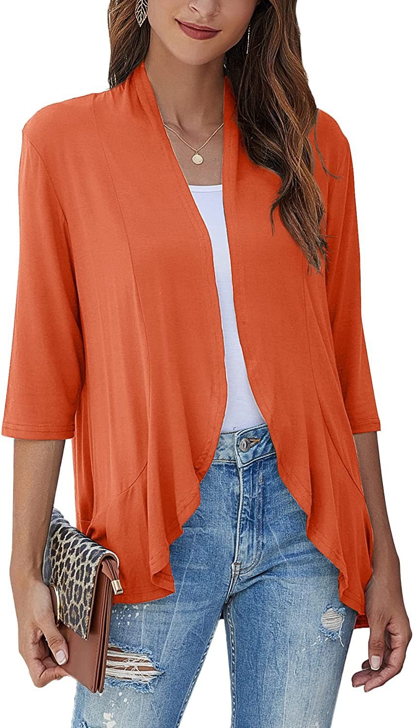 Bethan | Women Open Front Draped Cardigan