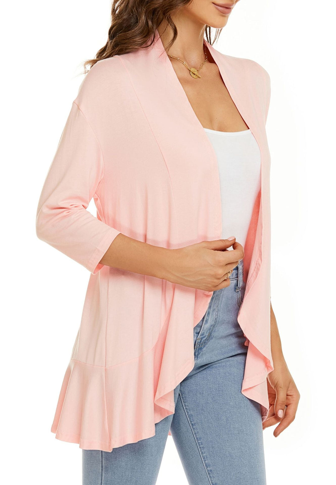 Bethan | Women Open Front Draped Cardigan