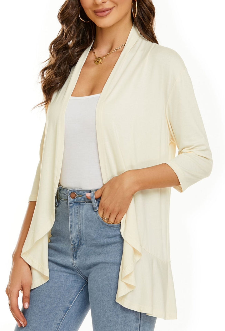 Bethan | Women Open Front Draped Cardigan