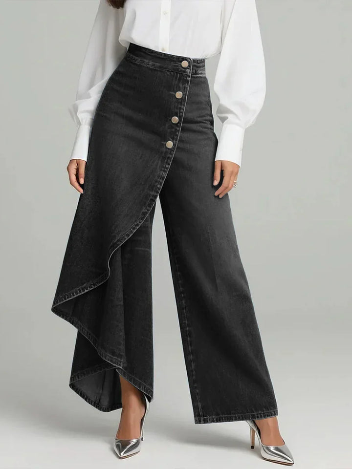 Helen | Women's Office Vintage Wide Leg Pants