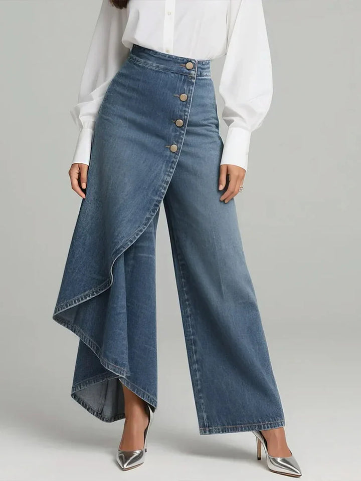 Helen | Women's Office Vintage Wide Leg Pants