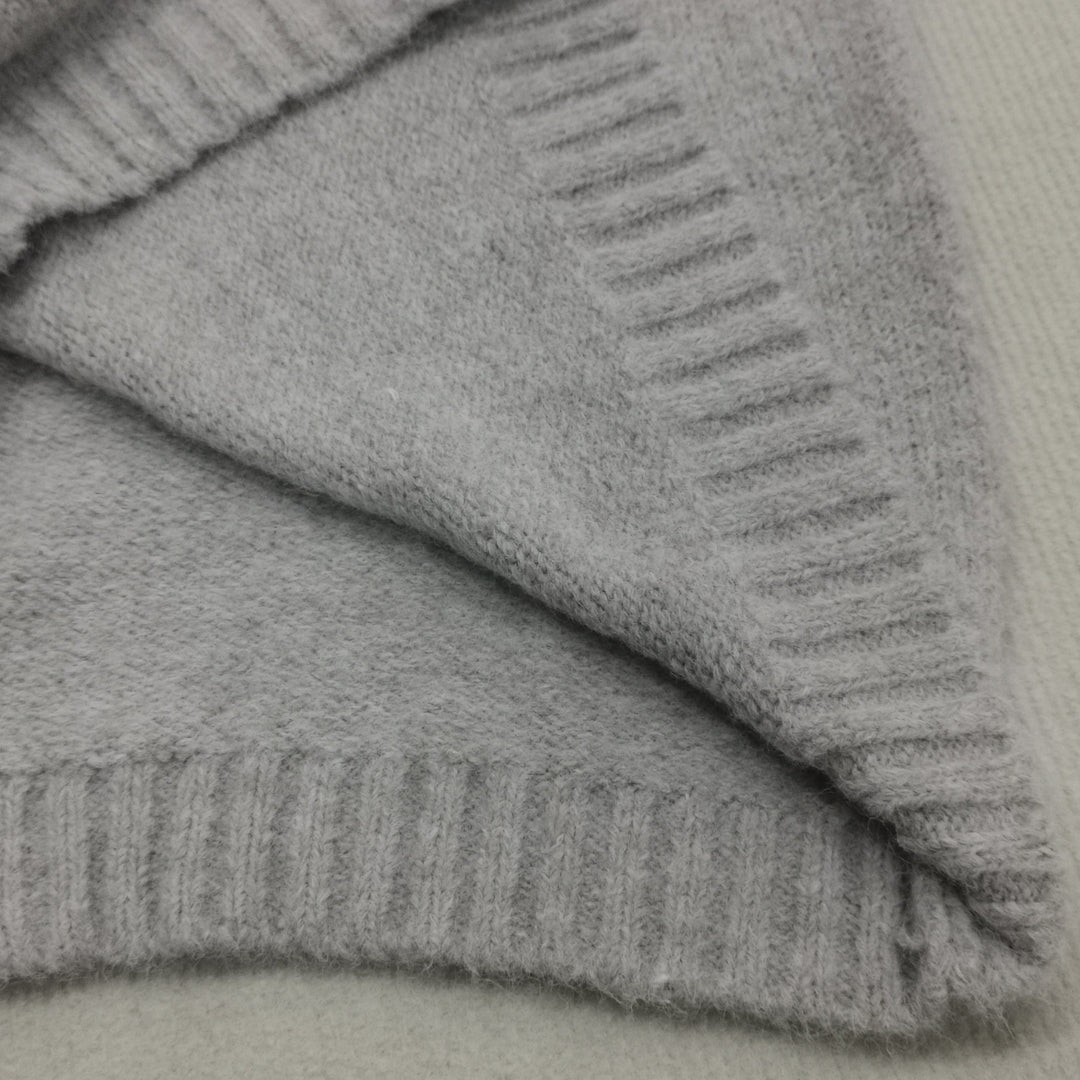 Oaklee | Women's Cream Chunky Knit Drop Shoulder Pocket Sweater
