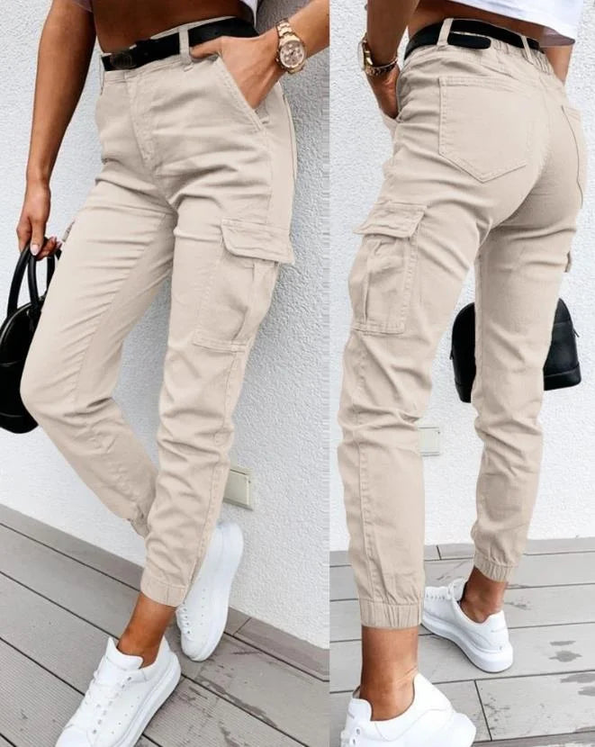 Stylish Cargo Pants for Women with Flowy Oversized Casual Style