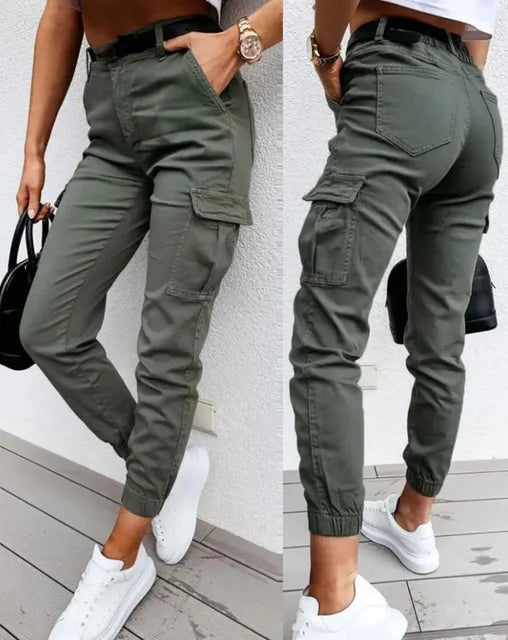 Stylish Cargo Pants for Women with Flowy Oversized Casual Style