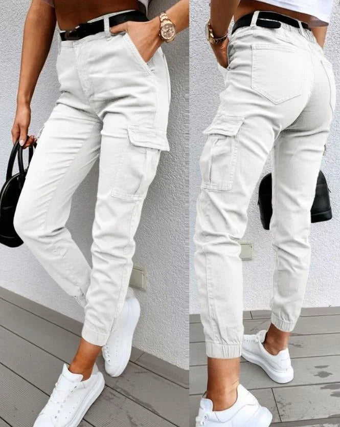 Stylish Cargo Pants for Women with Flowy Oversized Casual Style