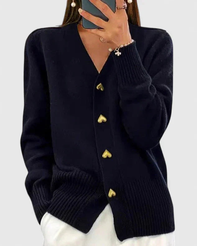 Lillyanne | Women's Knit Casual Cardigan